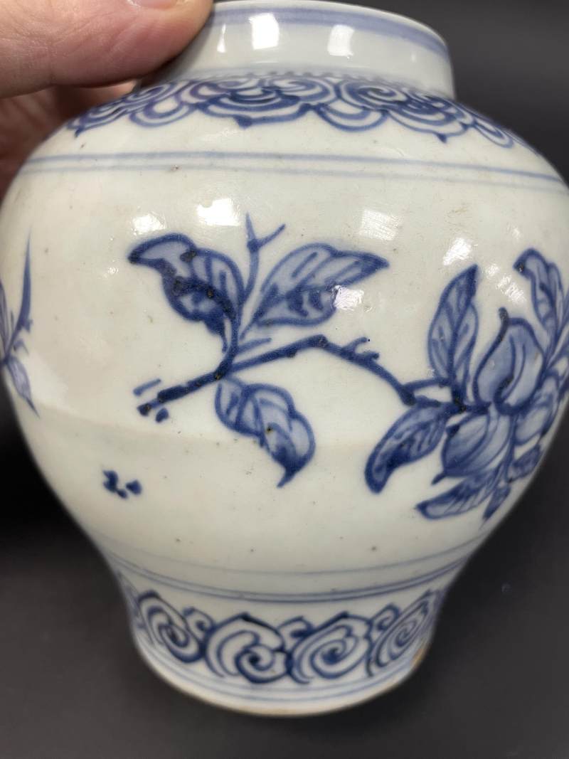 明中期 青花折枝瑞果纹罐 - 图11