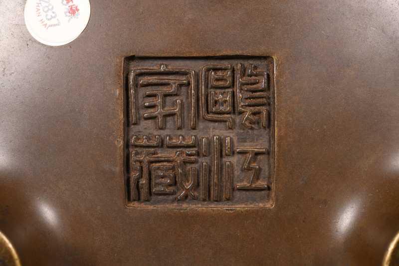 清 铜鬲式炉 - 图4
