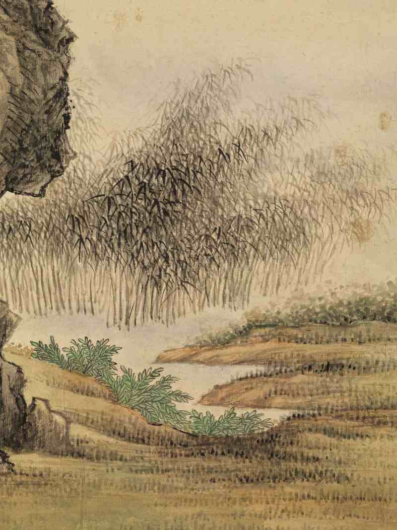 己巳（1929年）作 载瀛 卧马图 - 图7