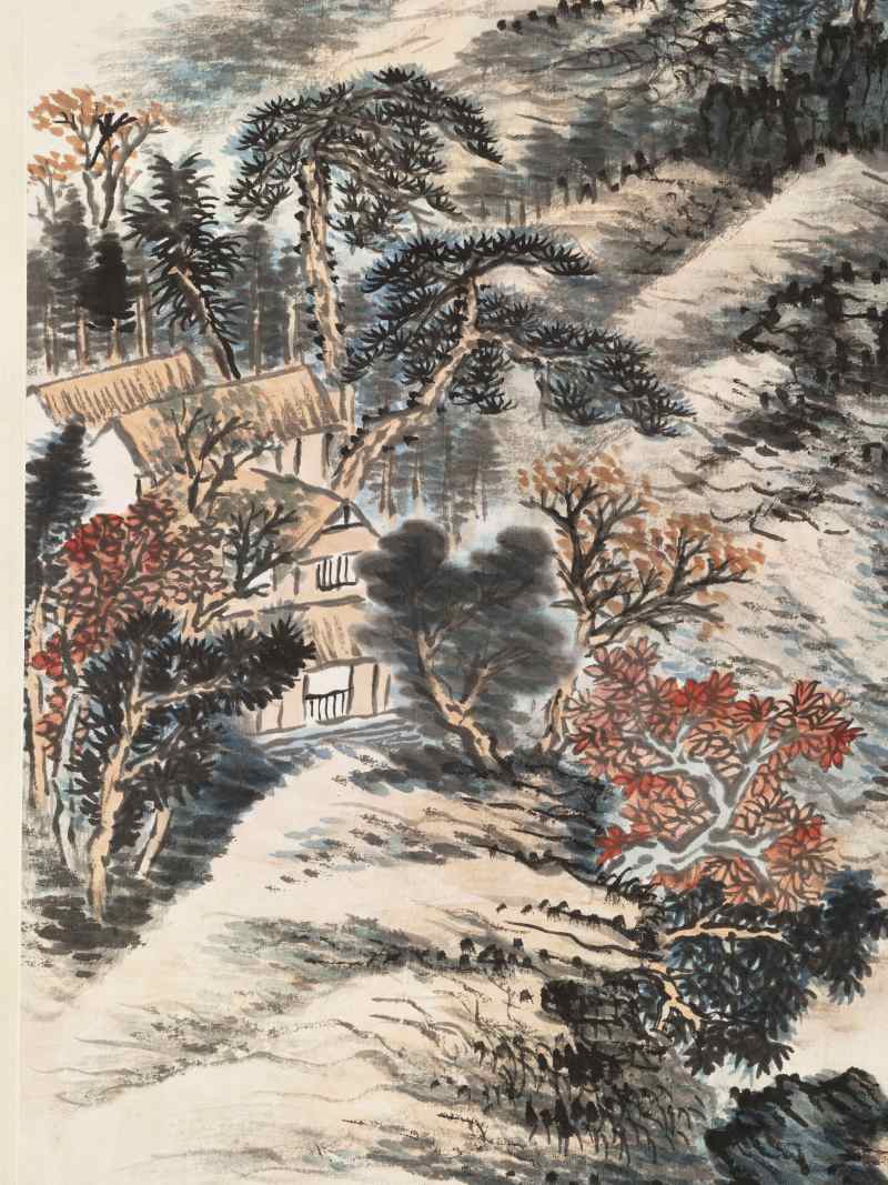 萧愻 秋山寻幽 - 图7