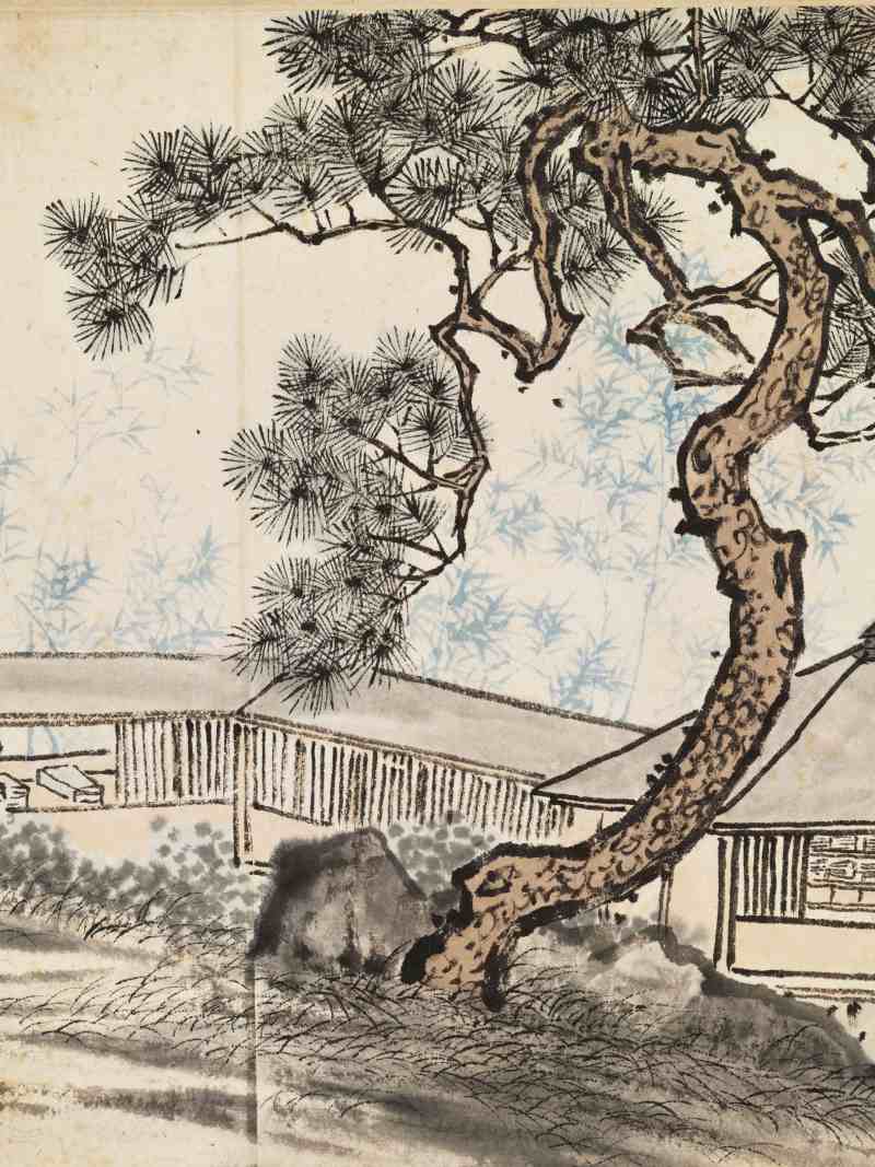 陈少梅 听松逍遥 - 图3