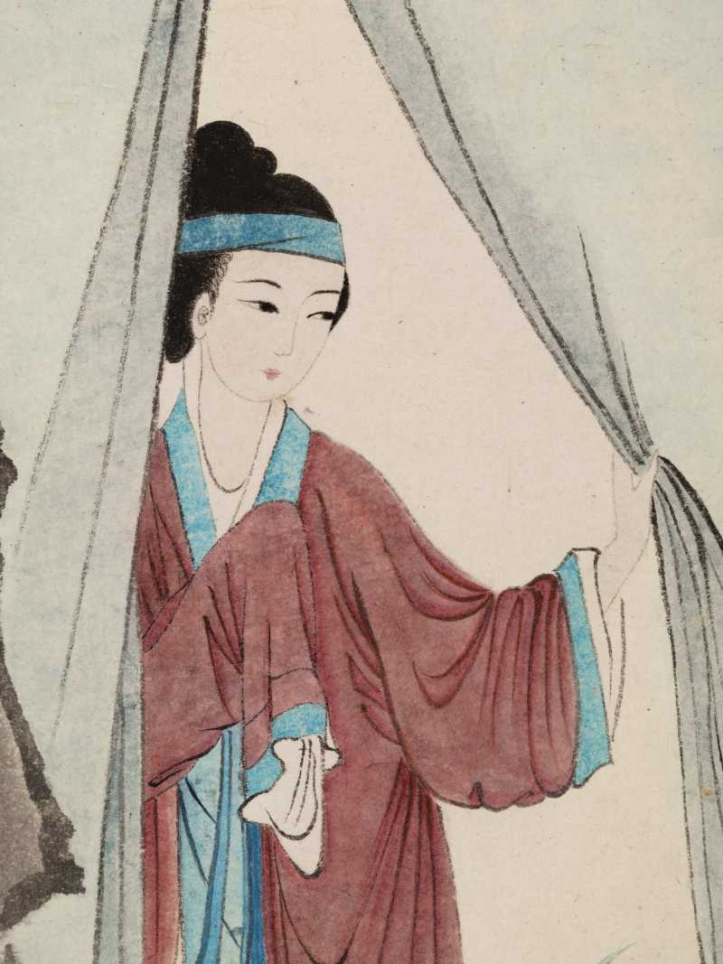 高畹云 卷帘赏园 - 图7