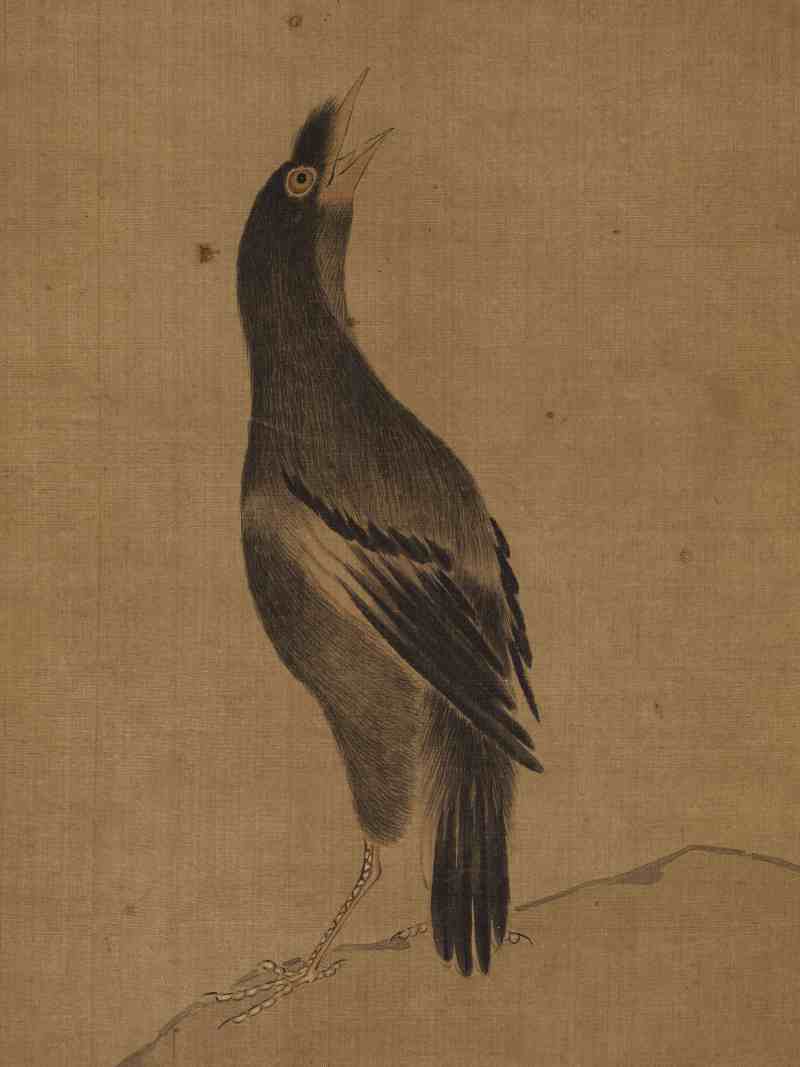 癸丑（1913年）作 马家桐 花鸟四屏 - 图4