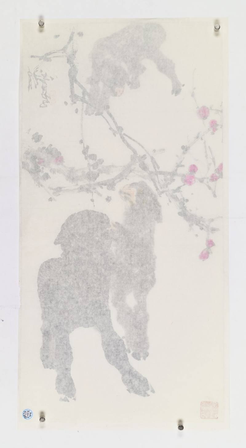 赵宁安 藤萝蜜蜂、三羊开泰 - 图15