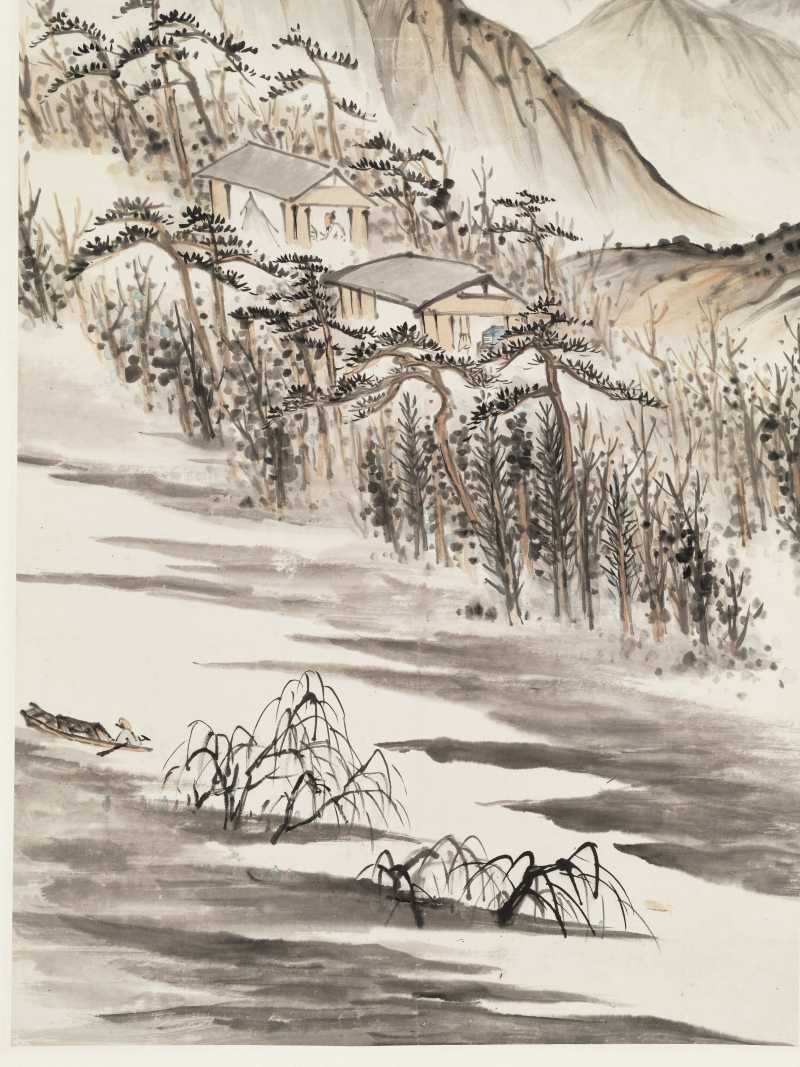 癸亥（1923年）作 吴观岱 仿石涛笔意 - 图3