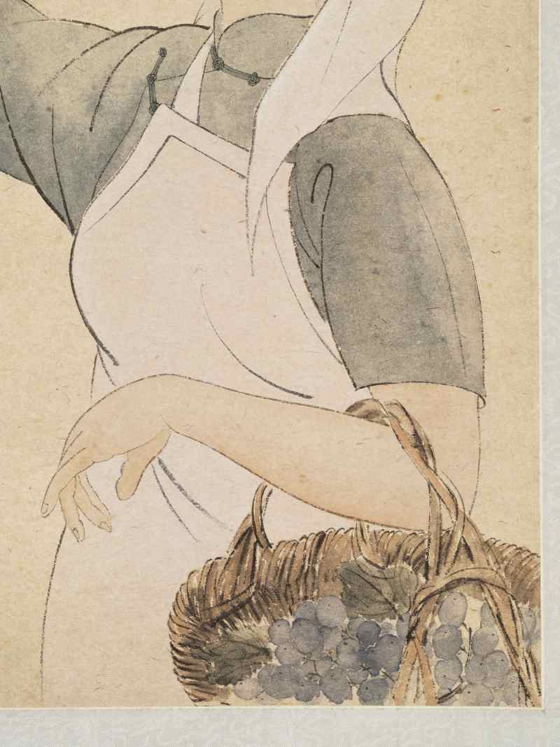 1961年作 方人定 摘果 - 图7