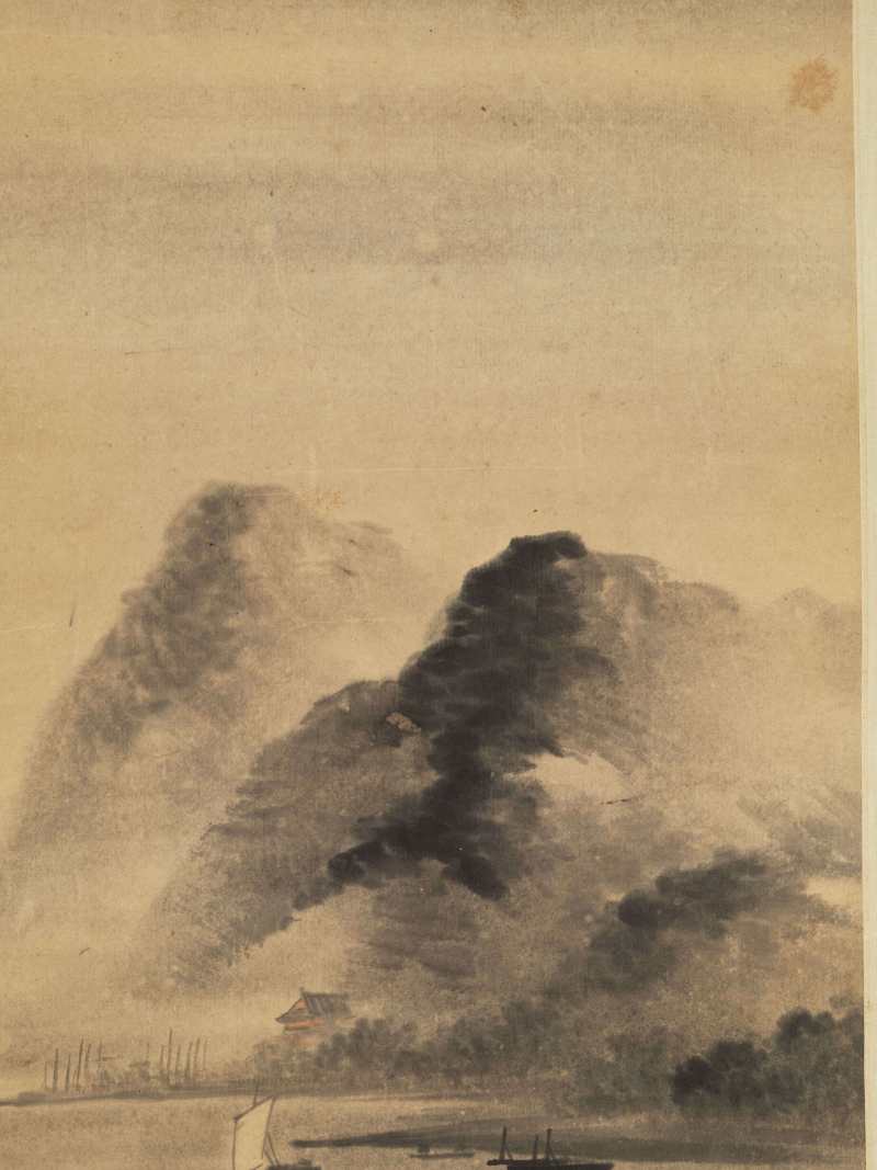戊子（1888年）作 吴石仙 春江烟雨 - 图9