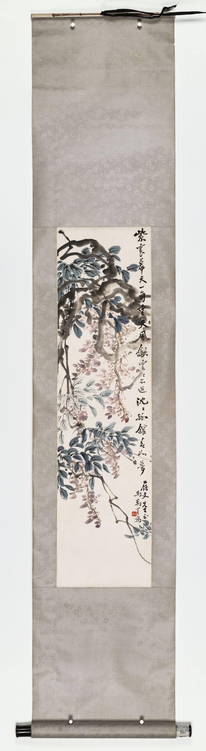 马万里 紫藤花 - 图2