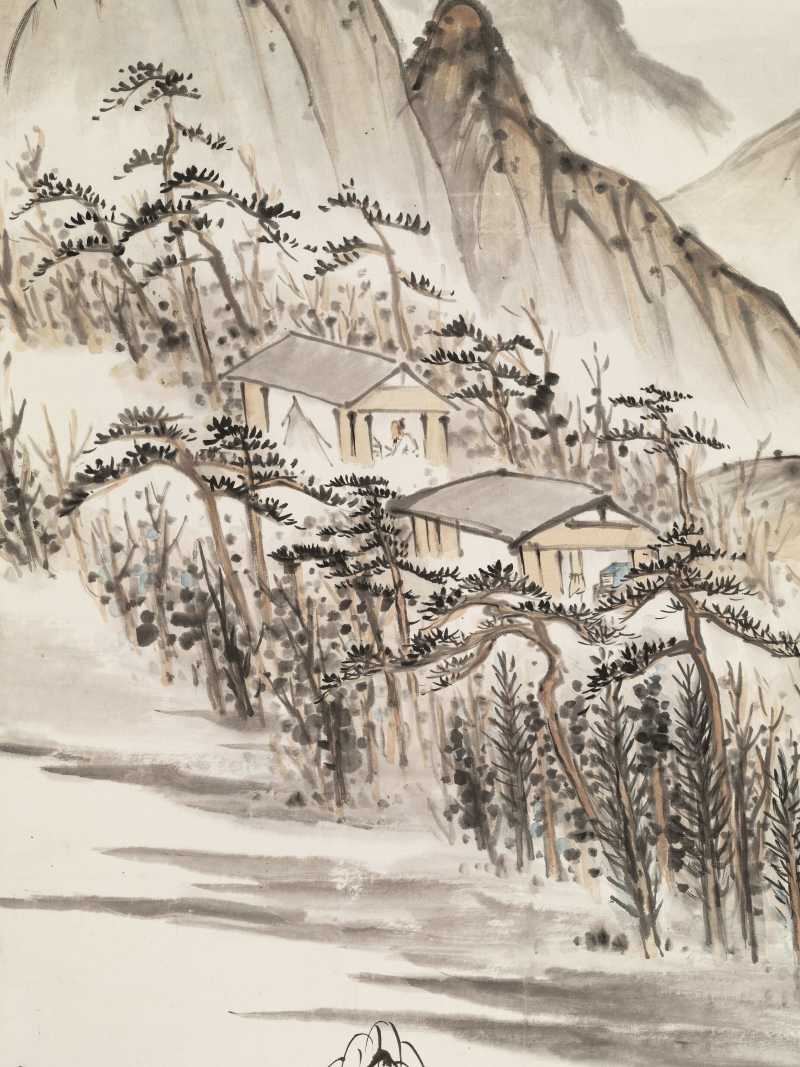 癸亥（1923年）作 吴观岱 仿石涛笔意 - 图6