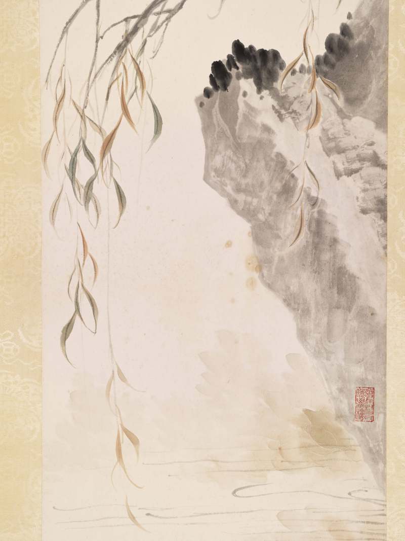 辛巳（1941年）作 江寒汀 拟新罗山人笔意 - 图5
