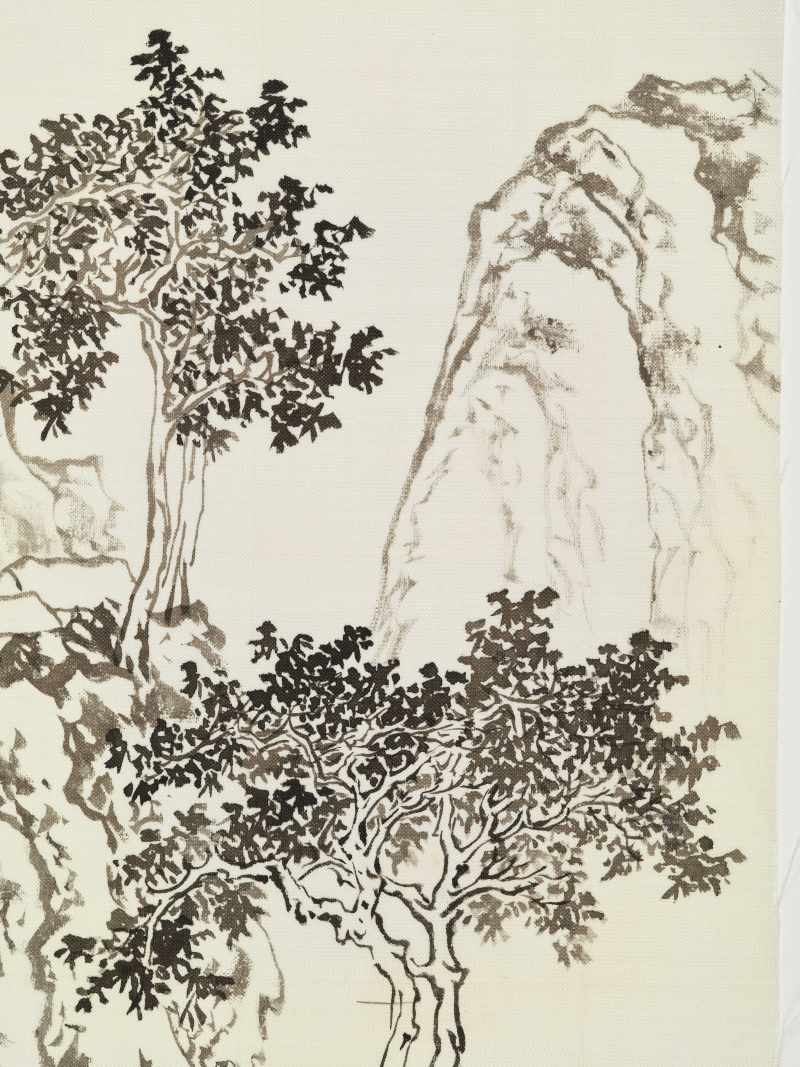溥儒 山居幽往 - 图5