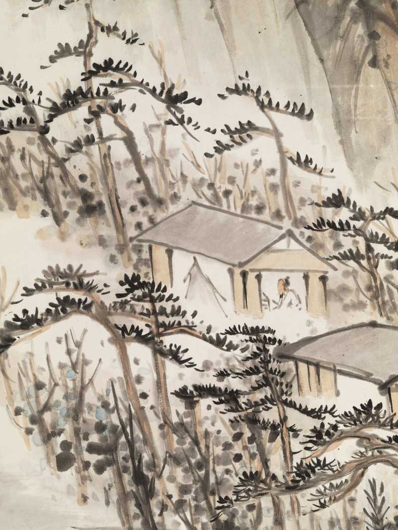 癸亥（1923年）作 吴观岱 仿石涛笔意 - 图8
