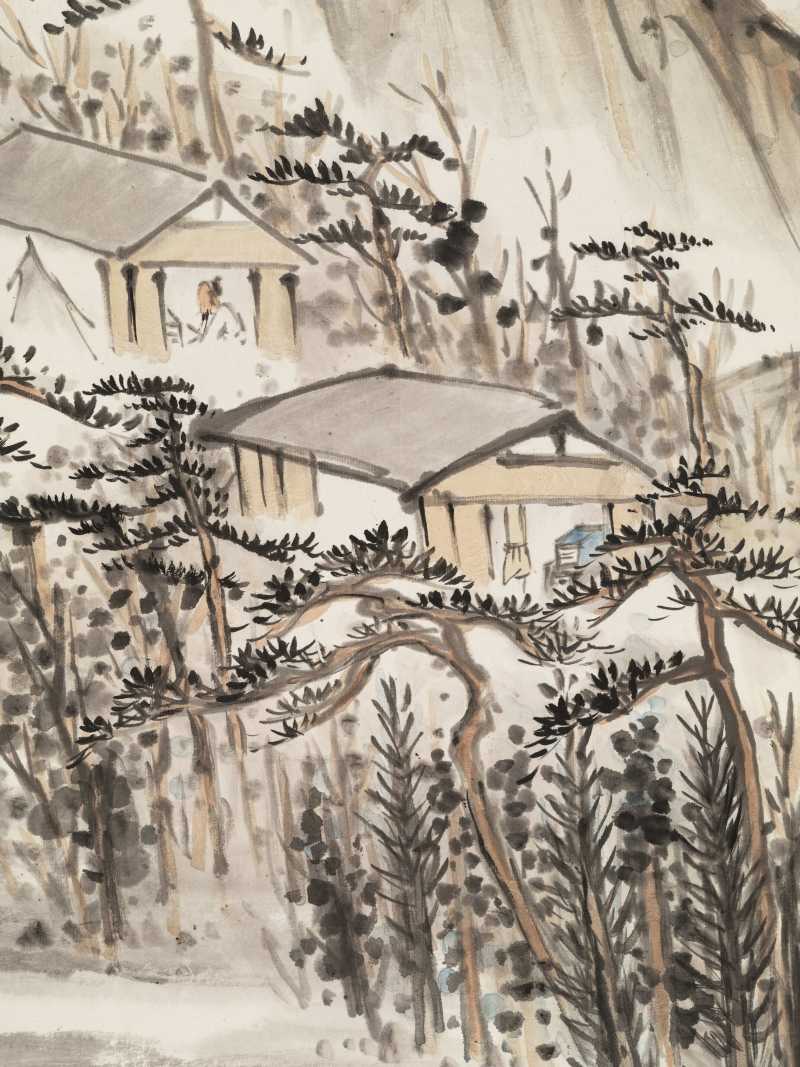 癸亥（1923年）作 吴观岱 仿石涛笔意 - 图9