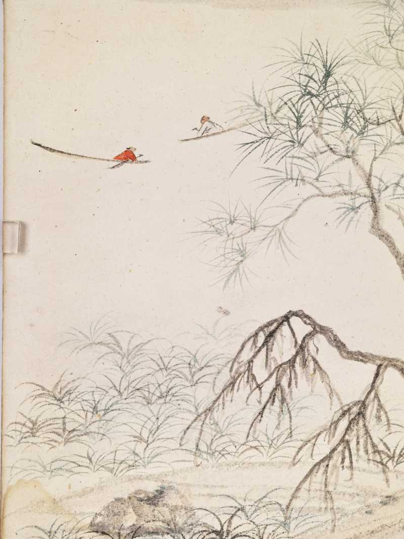 丁丑（1937年）、辛巳（1941年）、乙酉（1945年）、己卯（1939年）作 冯超然、祁崑、张辛稼等 师古造化册 - 图28