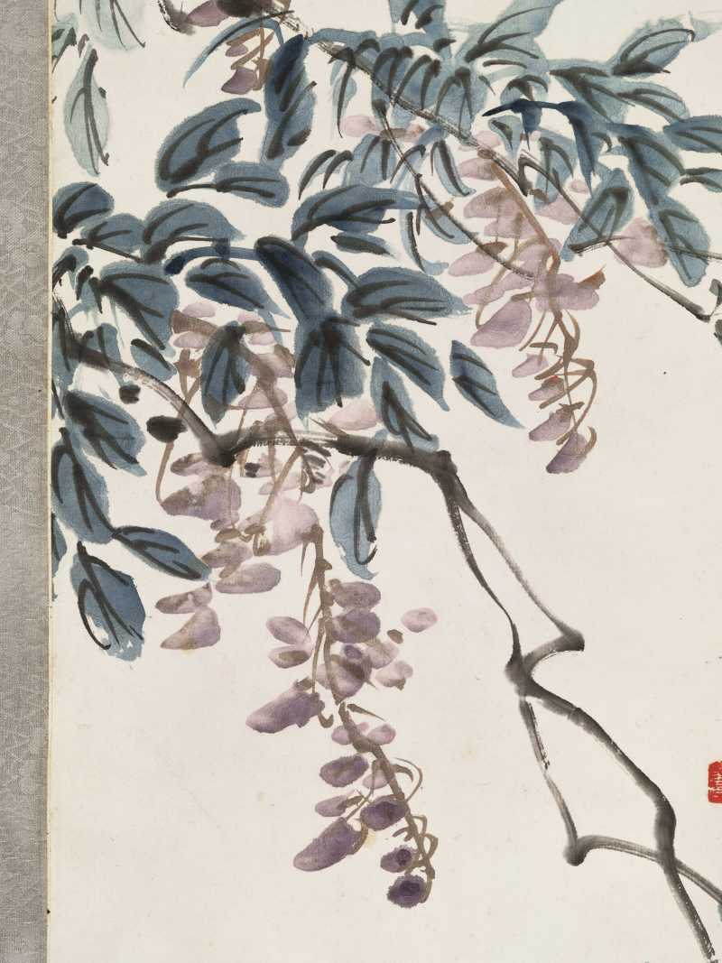 马万里 紫藤花 - 图7