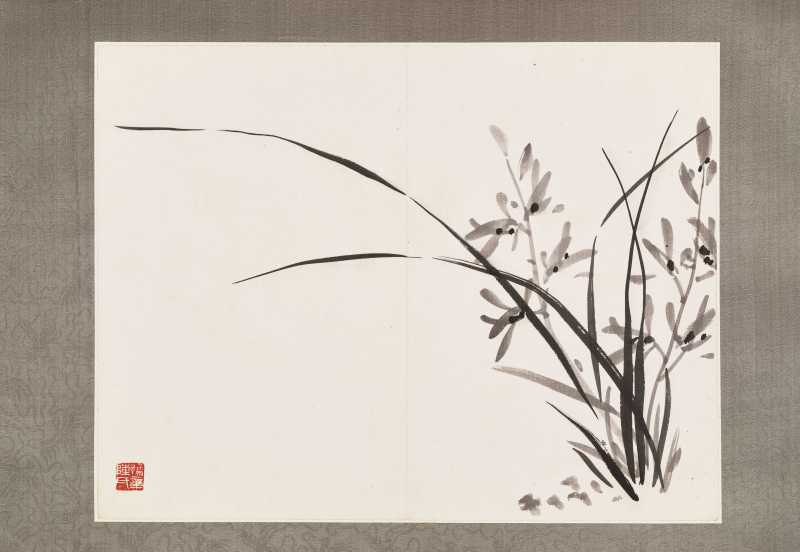 陈师曾 兰竹册 - 图39