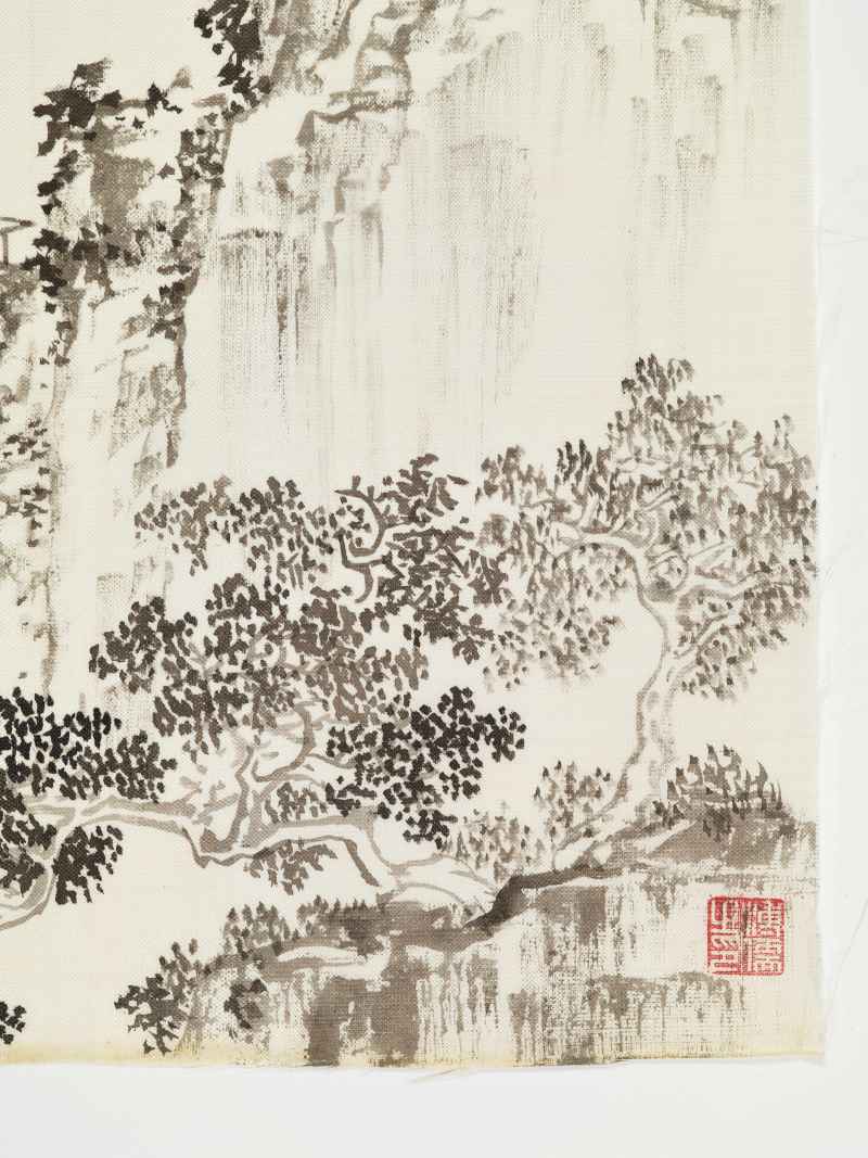 溥儒 山居小亭 - 图4