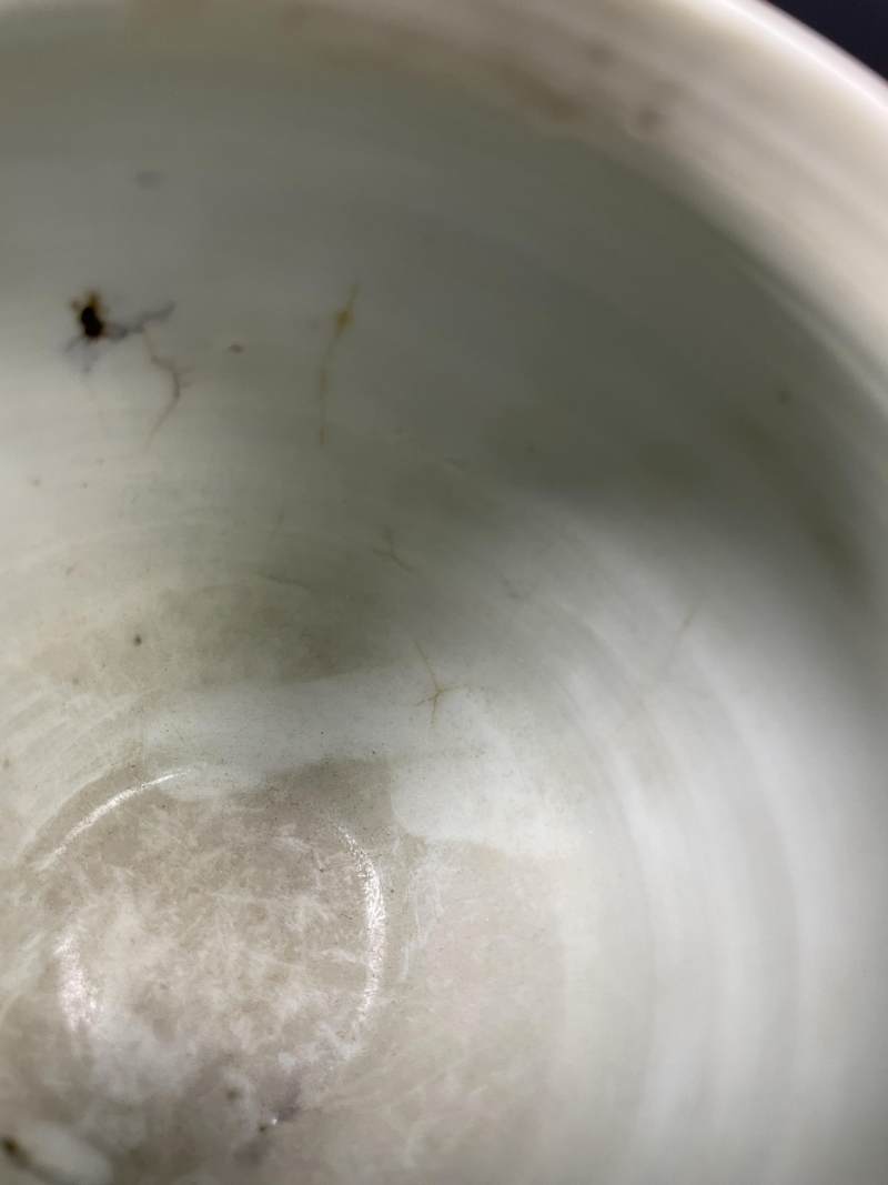 清康熙 青花缠枝花卉纹茶叶罐 - 图10