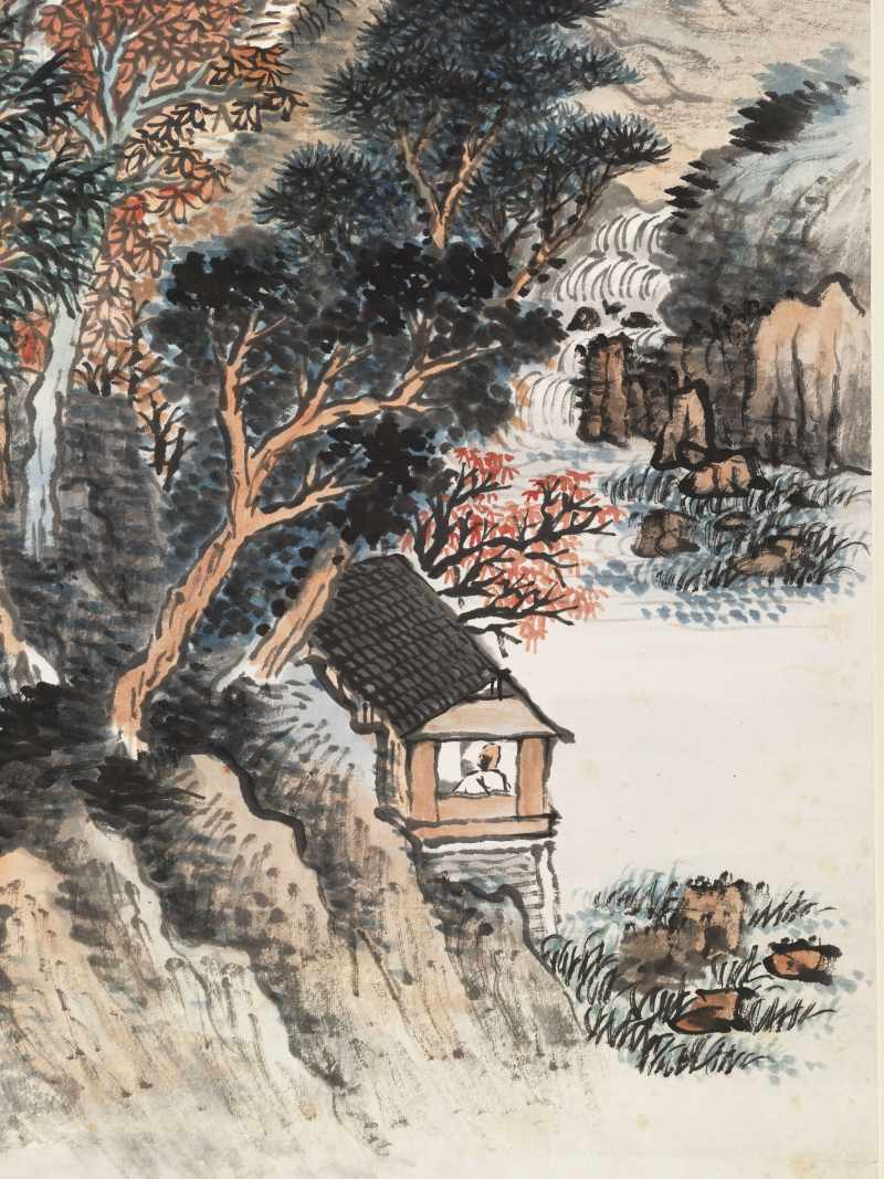 萧愻 秋山寻幽 - 图8