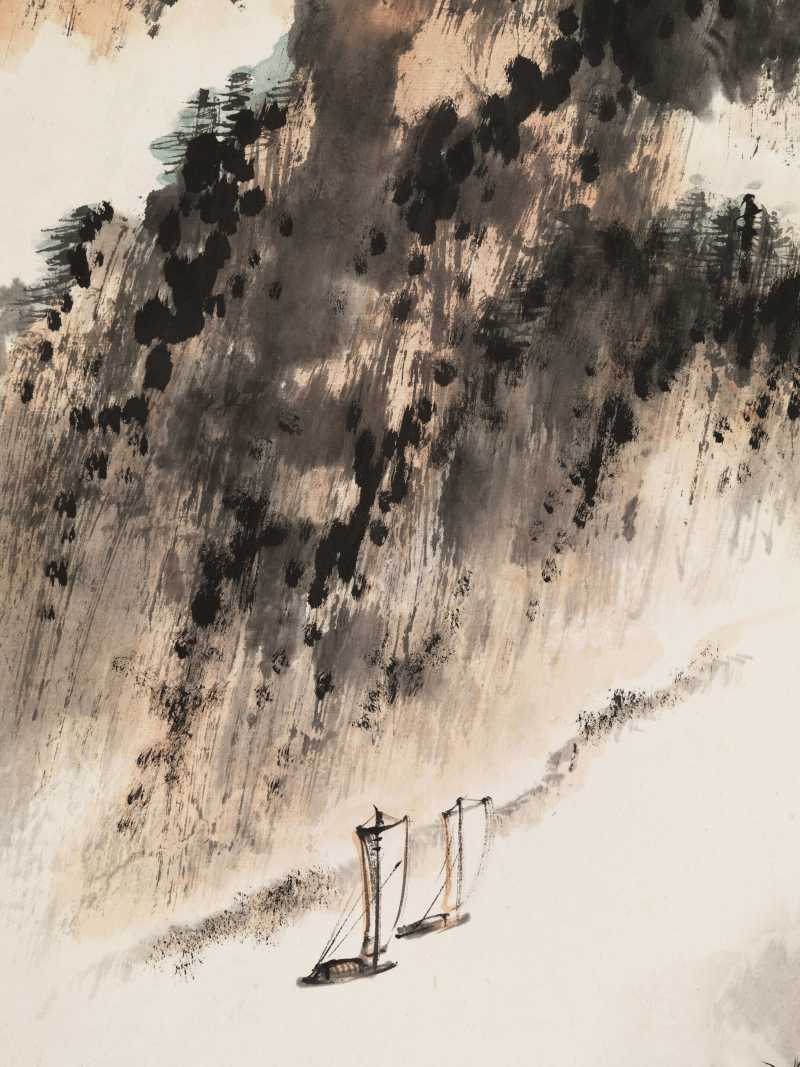 胡若思 云帆远瀑 - 图4
