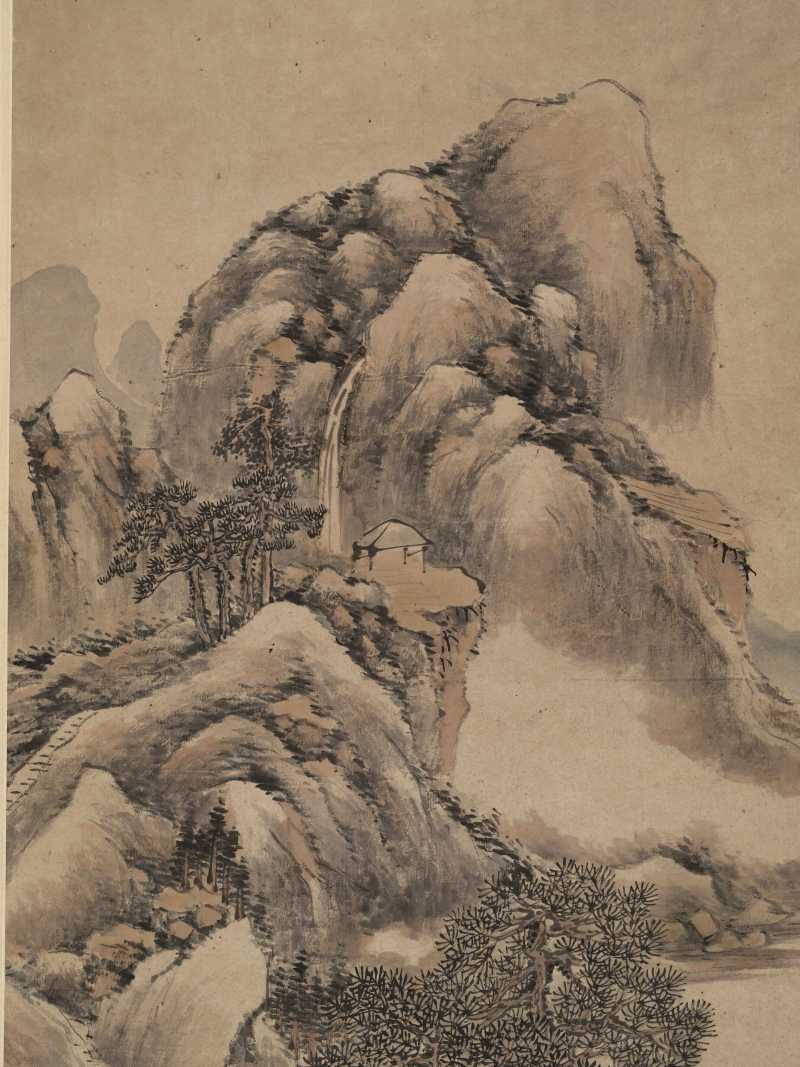 己巳（1929年）作 冯超然 碧溪青嶂 - 图8