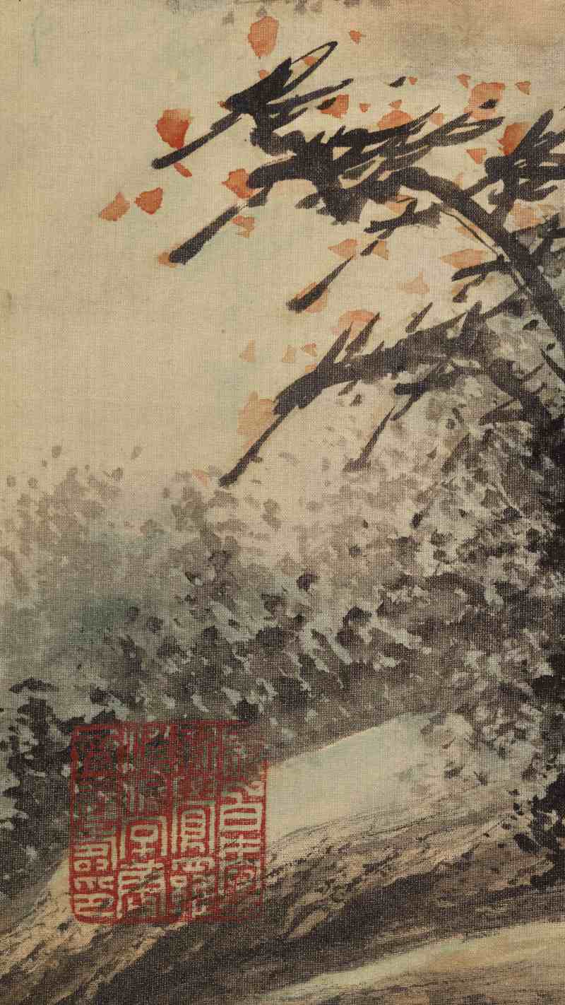 癸亥（1983年）作 溥佐 松荫三骏 - 图9