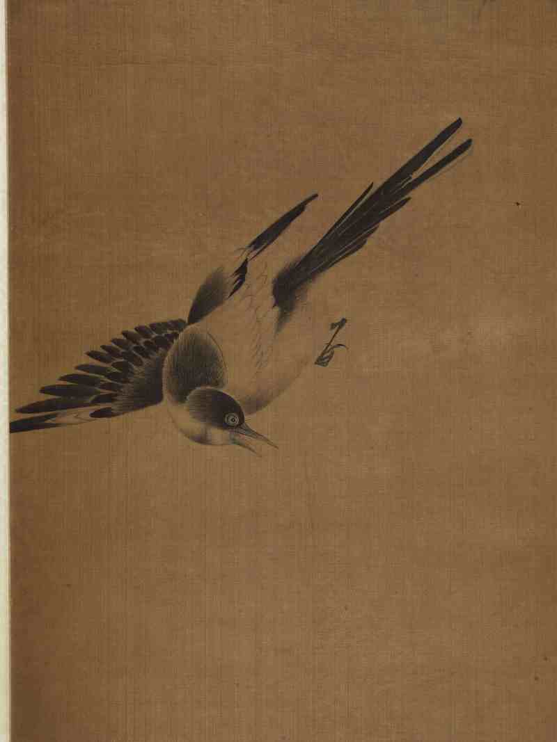 癸丑（1913年）作 马家桐 花鸟四屏 - 图22