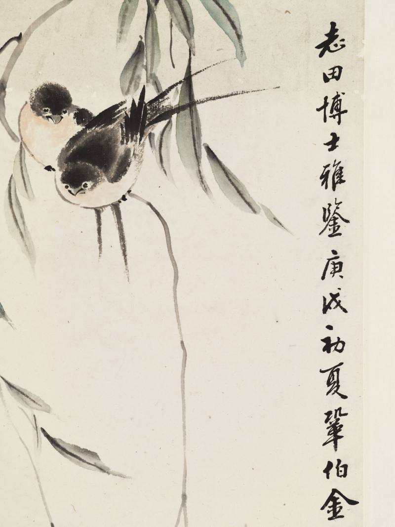 庚戌（1910年）作 金城 燕归来 - 图8