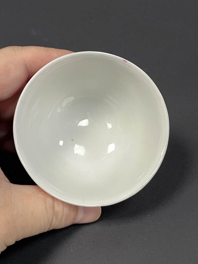 清雍正 胭脂红茶圆 - 图5