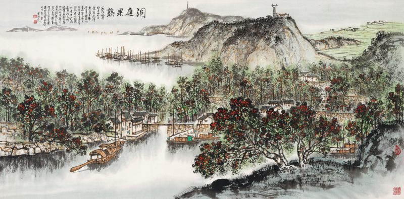 1965年作 黄纯尧 洞庭果熟 - 图1