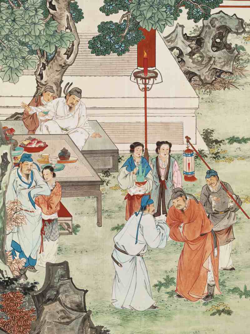 癸未（1944年）作 吴光宇 五王醉归图 - 图3