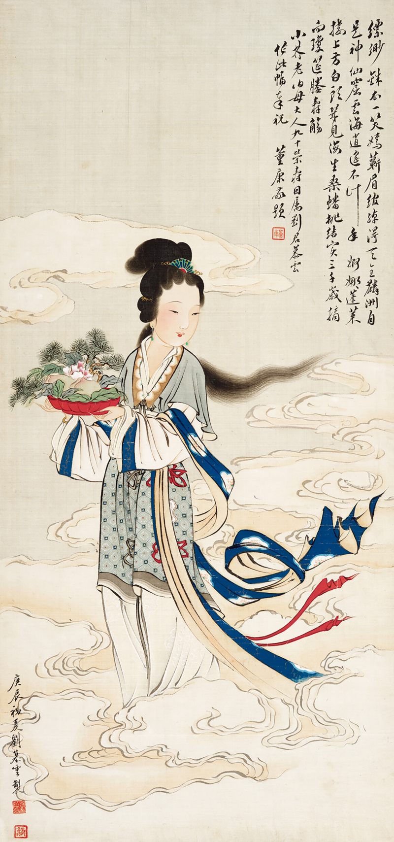 刘慕云 麻姑献寿