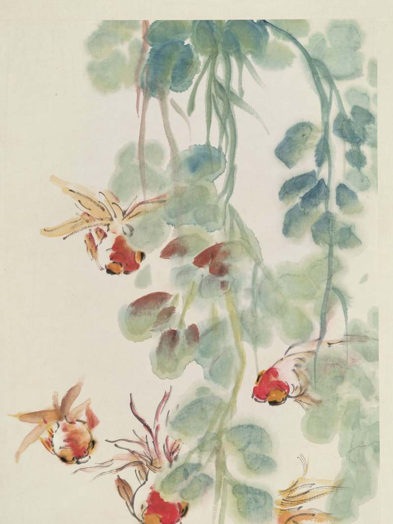 汪亚尘 花鸟四屏 - 图3