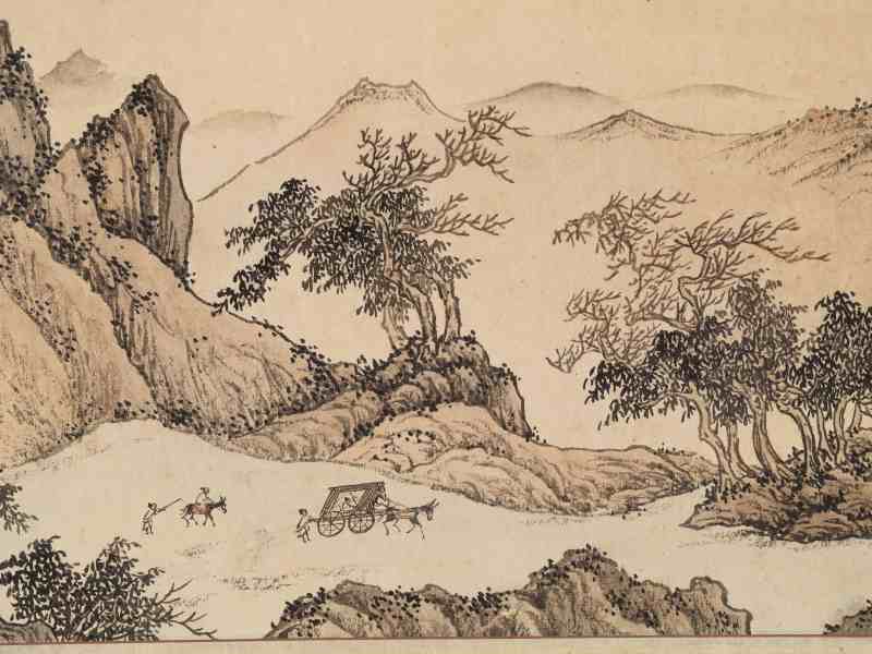 1963年作 金道五、汪佩芬 山水二帧 - 图10