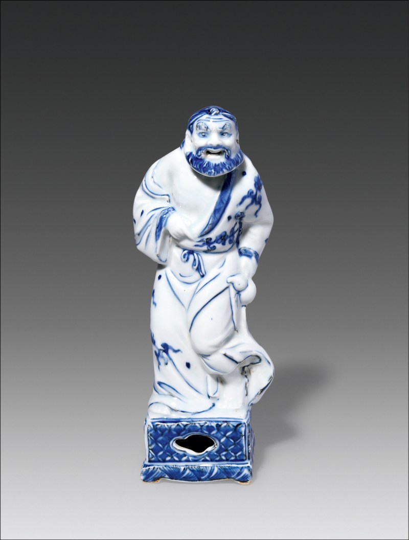 明 青花罗汉像