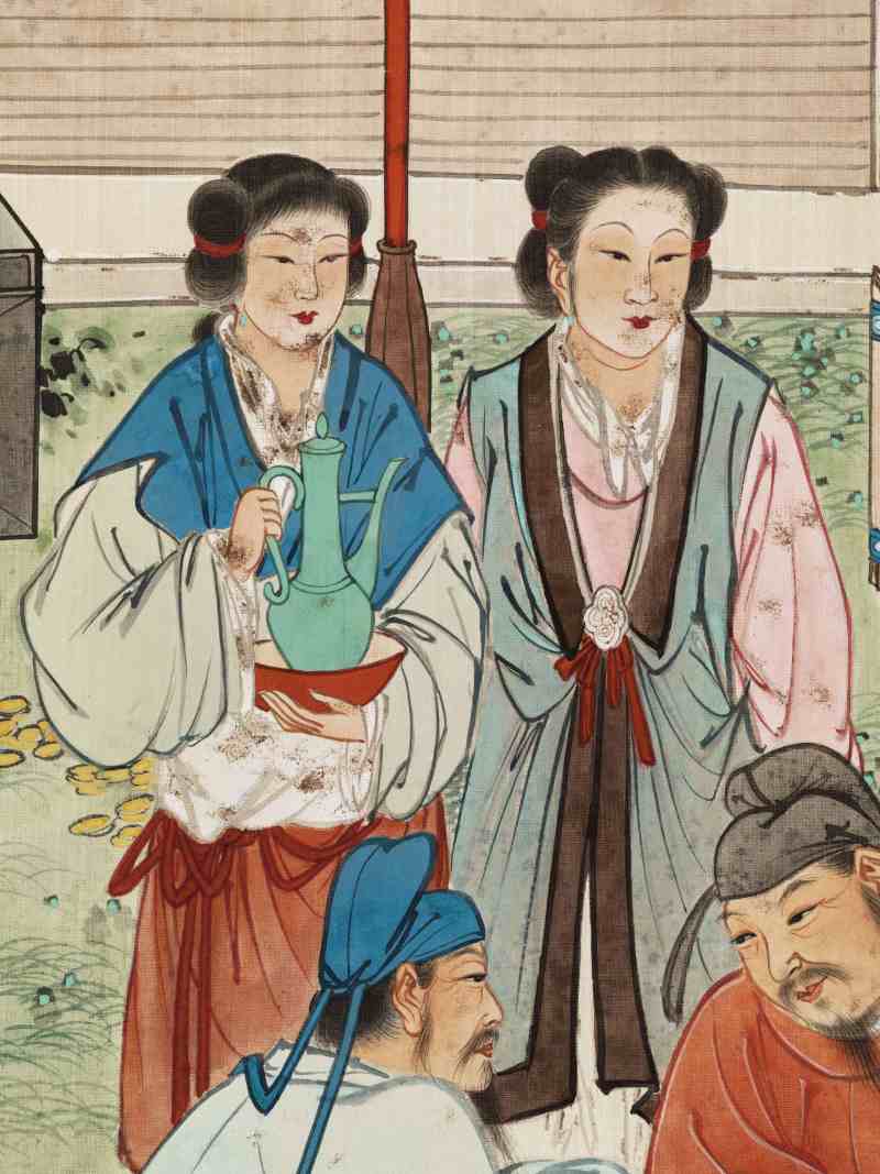 癸未（1944年）作 吴光宇 五王醉归图 - 图6