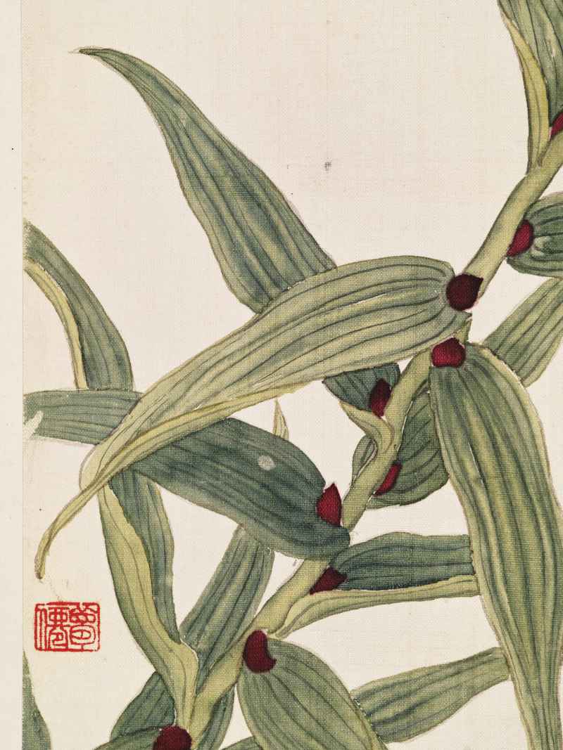 孙云 仿恽寿平花卉 - 图10