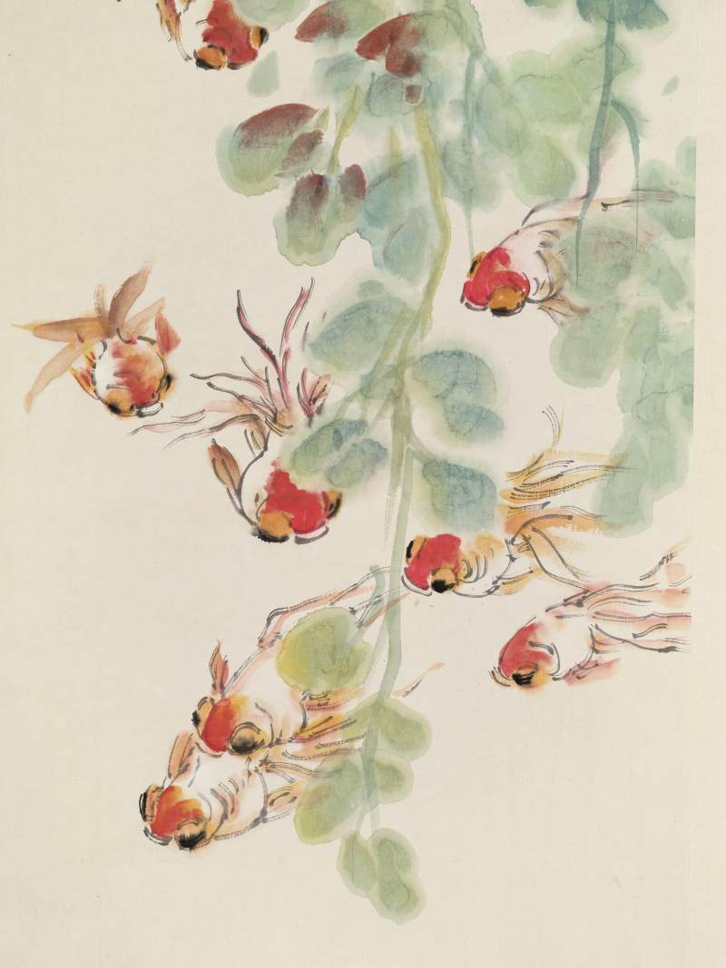 汪亚尘 花鸟四屏 - 图4