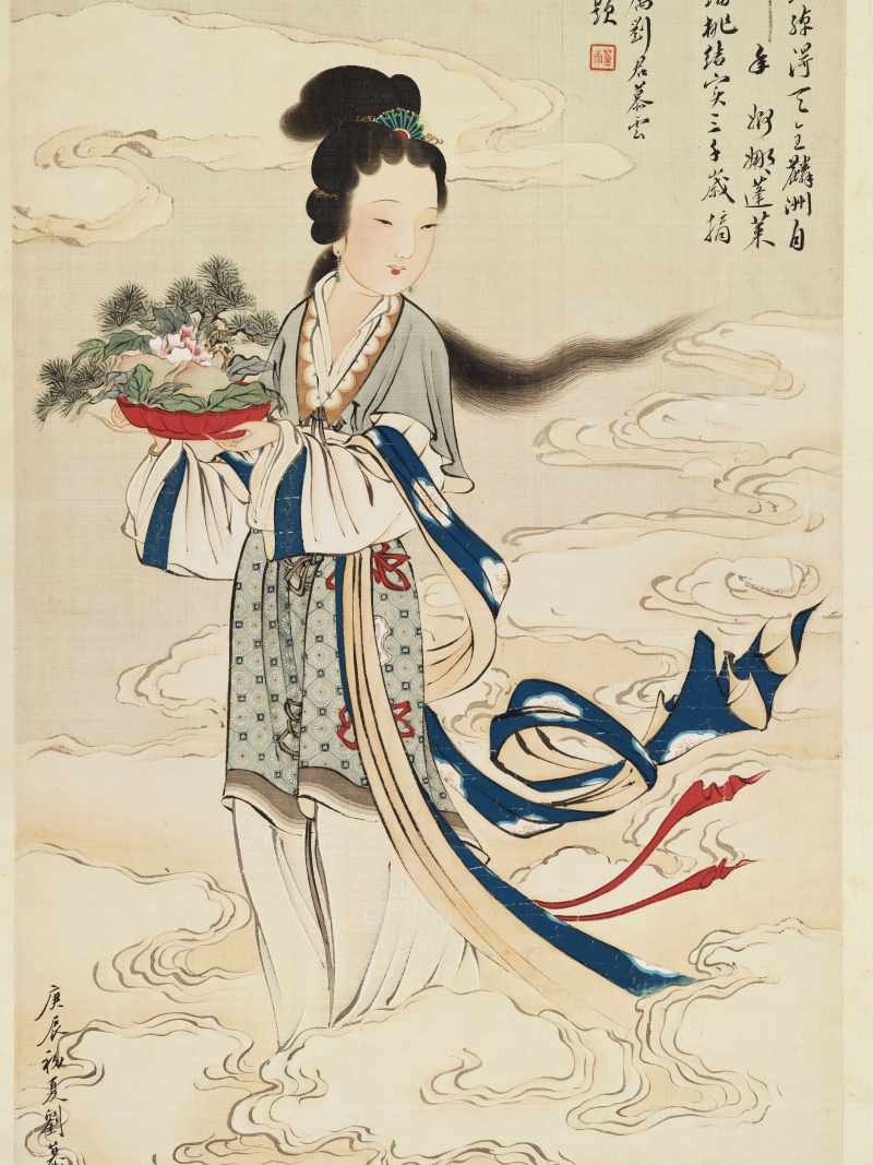 刘慕云 麻姑献寿 - 图3