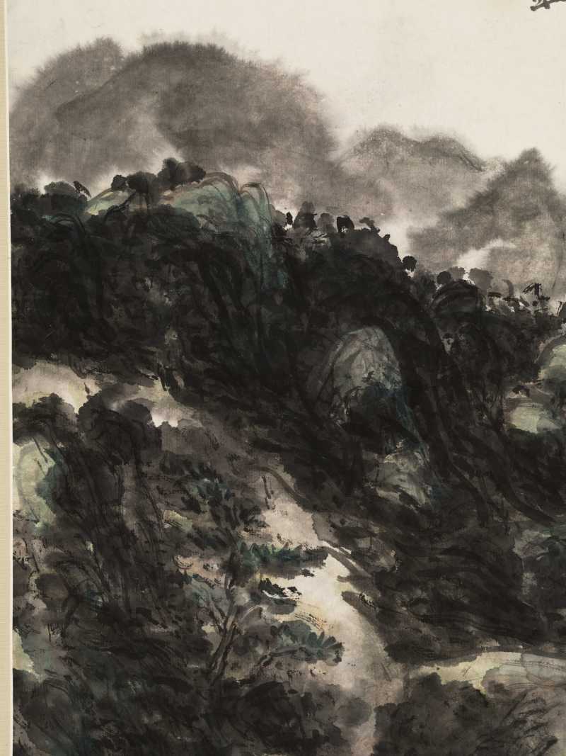 黄宾虹 晴岚湿翠 - 图7