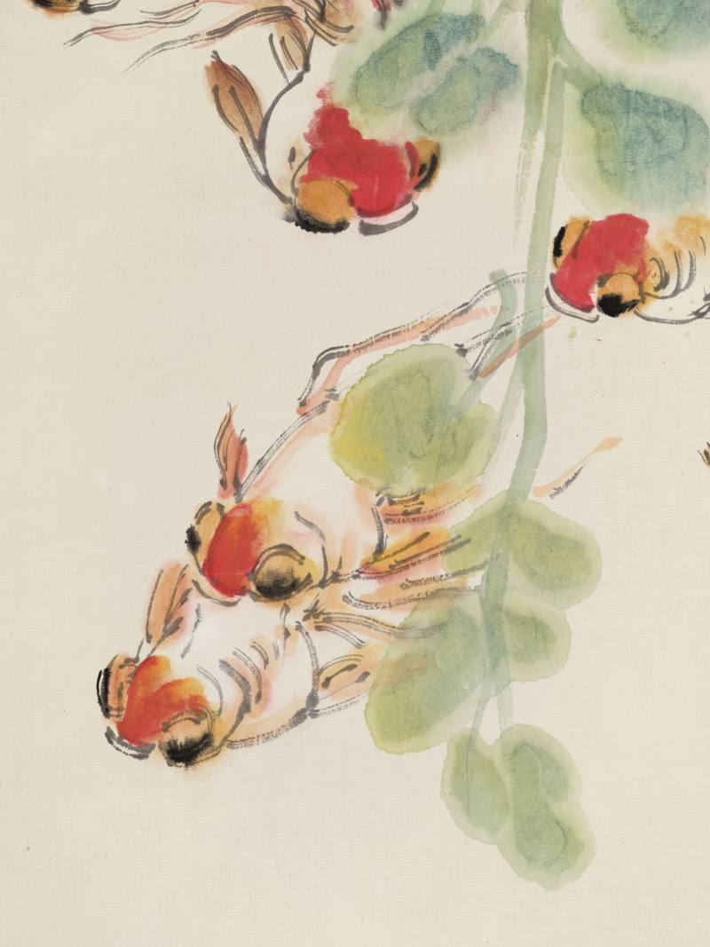 汪亚尘 花鸟四屏 - 图5