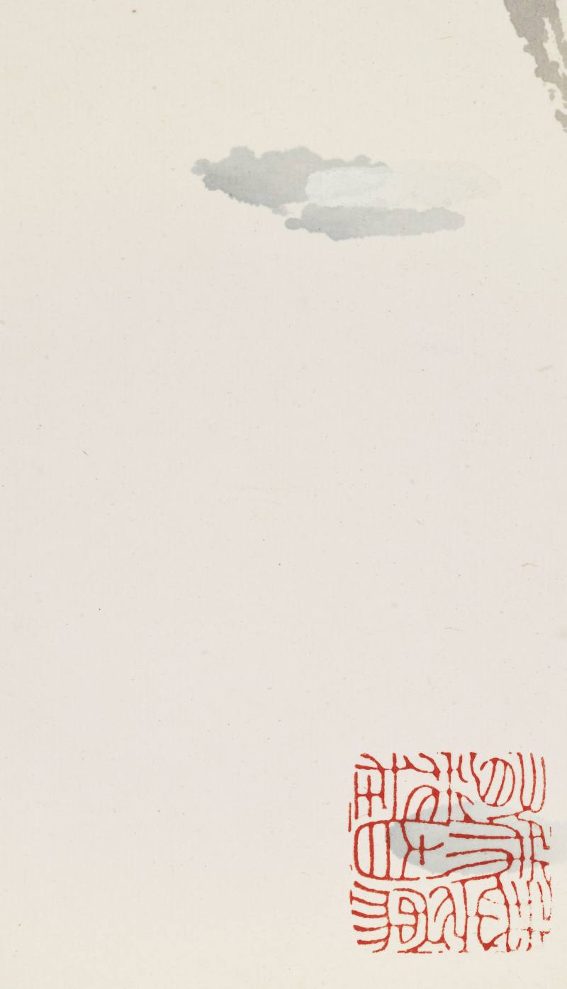 戊戌（1958年）作 赵少昂 虫草十二开 - 图21