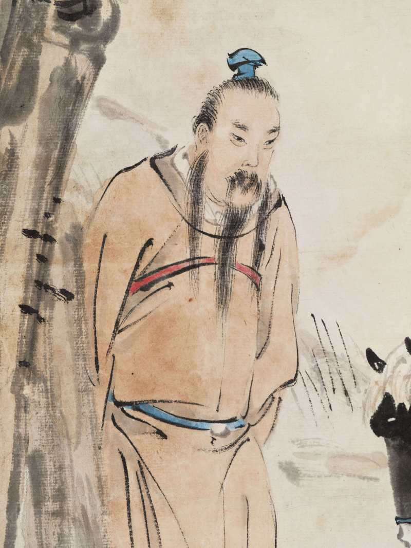 壬子（1912年）作 李芳园 伯乐相马 - 图7