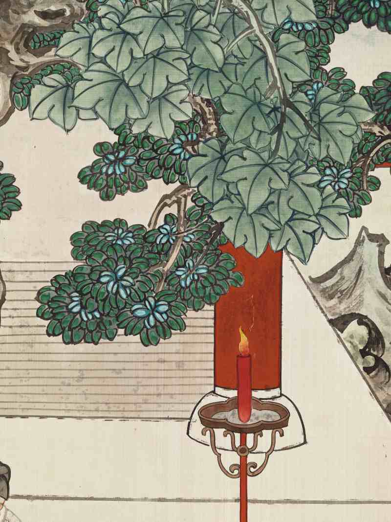 癸未（1944年）作 吴光宇 五王醉归图 - 图11
