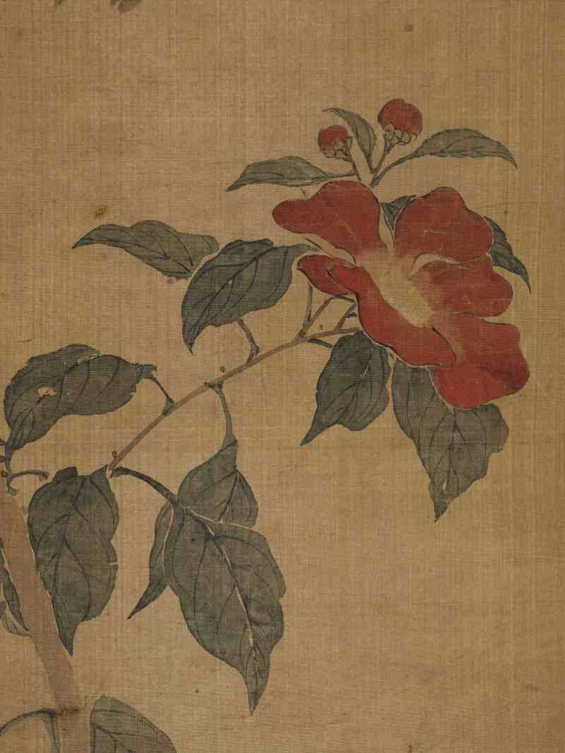 癸丑（1913年）作 马家桐 花鸟四屏 - 图30