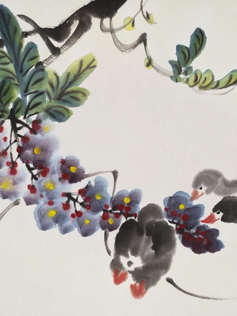 娄师白 紫藤小鸭 - 图4