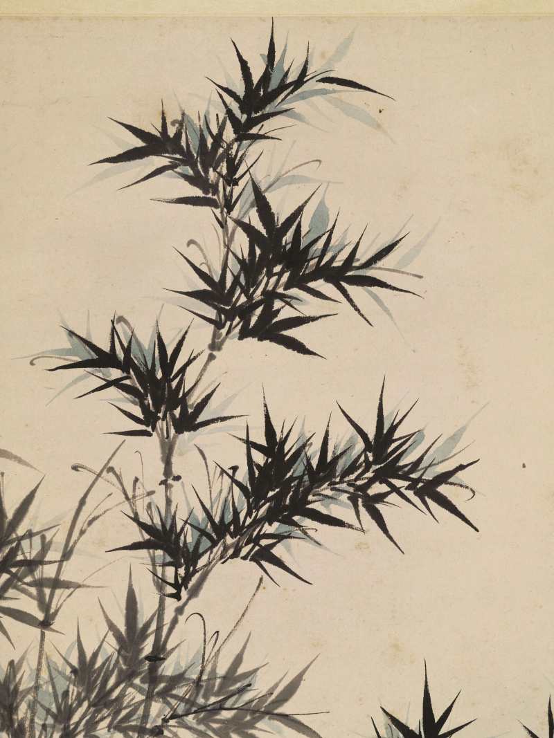 丙戌（1946年）作 吴华源 竹荫静坐 - 图5