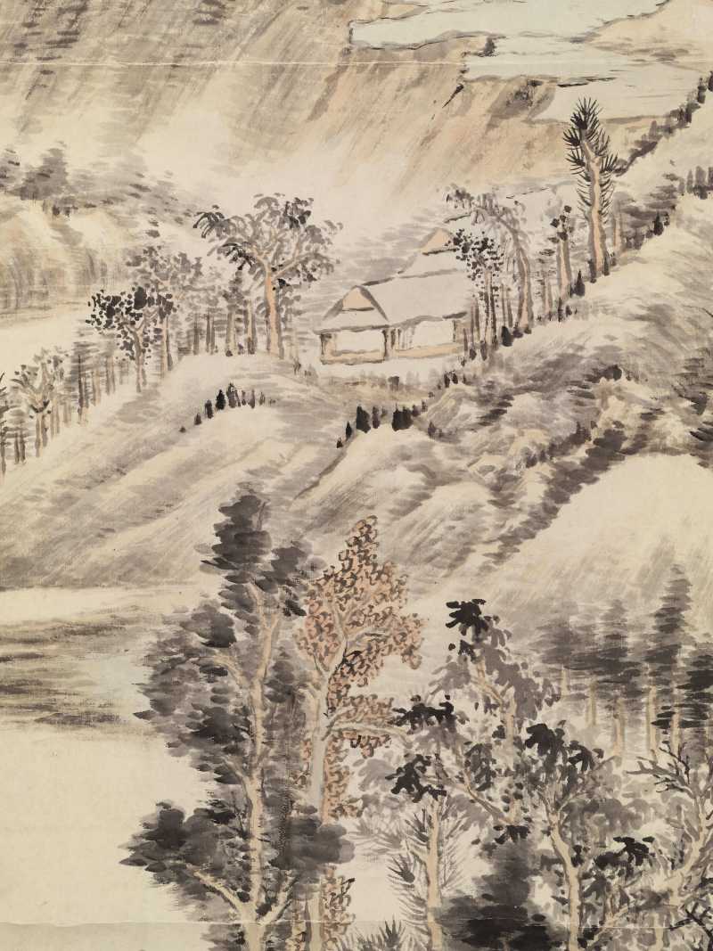 顾沄 秋溪山色 - 图4