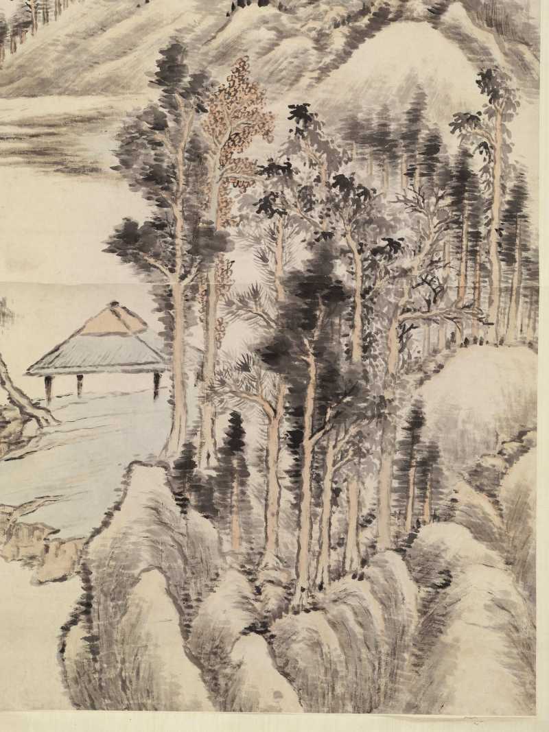 顾沄 秋溪山色 - 图5