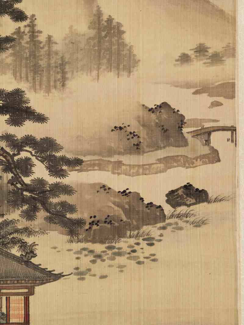 戊子（1948年）作 吴咏香、陈隽甫 仿宋人笔意 - 图7